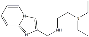 [2-(diethylamino)ethyl]({imidazo[1,2-a]pyridin-2-ylmethyl})amine Struktur