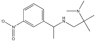 [2-(dimethylamino)-2-methylpropyl][1-(3-nitrophenyl)ethyl]amine Struktur