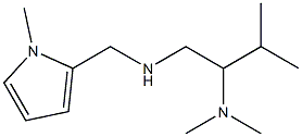 [2-(dimethylamino)-3-methylbutyl][(1-methyl-1H-pyrrol-2-yl)methyl]amine Struktur