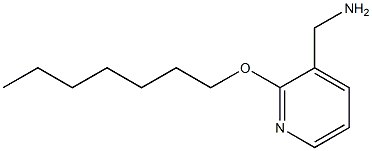 [2-(heptyloxy)pyridin-3-yl]methanamine Struktur