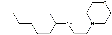 [2-(morpholin-4-yl)ethyl](octan-2-yl)amine Struktur