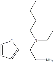 [2-amino-1-(furan-2-yl)ethyl](butyl)ethylamine Struktur