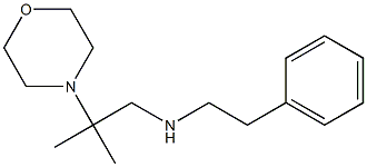 [2-methyl-2-(morpholin-4-yl)propyl](2-phenylethyl)amine Struktur