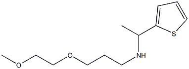 [3-(2-methoxyethoxy)propyl][1-(thiophen-2-yl)ethyl]amine Struktur