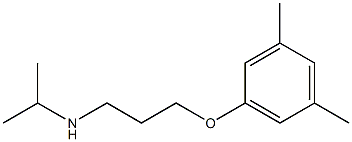 [3-(3,5-dimethylphenoxy)propyl](propan-2-yl)amine Struktur