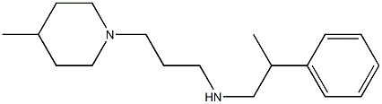 [3-(4-methylpiperidin-1-yl)propyl](2-phenylpropyl)amine Struktur