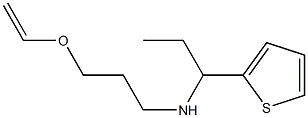 [3-(ethenyloxy)propyl][1-(thiophen-2-yl)propyl]amine Struktur