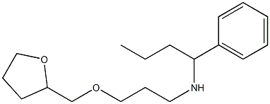 [3-(oxolan-2-ylmethoxy)propyl](1-phenylbutyl)amine Struktur