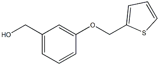 [3-(thiophen-2-ylmethoxy)phenyl]methanol Struktur