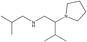 [3-methyl-2-(pyrrolidin-1-yl)butyl](2-methylpropyl)amine Struktur