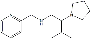 [3-methyl-2-(pyrrolidin-1-yl)butyl](pyridin-2-ylmethyl)amine Struktur