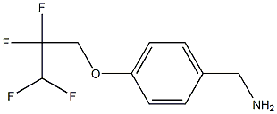 [4-(2,2,3,3-tetrafluoropropoxy)phenyl]methanamine Struktur