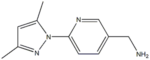 [6-(3,5-dimethyl-1H-pyrazol-1-yl)pyridin-3-yl]methylamine Struktur