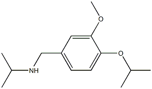 {[3-methoxy-4-(propan-2-yloxy)phenyl]methyl}(propan-2-yl)amine Struktur