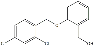 {2-[(2,4-dichlorophenyl)methoxy]phenyl}methanol Struktur