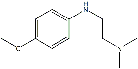 {2-[(4-methoxyphenyl)amino]ethyl}dimethylamine Struktur