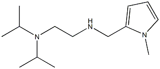 {2-[bis(propan-2-yl)amino]ethyl}[(1-methyl-1H-pyrrol-2-yl)methyl]amine Struktur