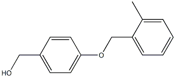 {4-[(2-methylphenyl)methoxy]phenyl}methanol Struktur