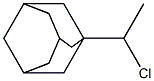 1-(1-chloroethyl)adamantane Struktur