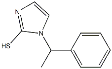 1-(1-phenylethyl)-1H-imidazole-2-thiol Struktur