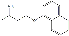 1-(3-aminobutoxy)naphthalene Struktur