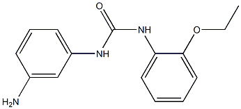 1-(3-aminophenyl)-3-(2-ethoxyphenyl)urea Struktur