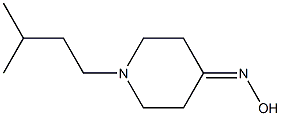 1-(3-methylbutyl)piperidin-4-one oxime Struktur