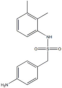 1-(4-aminophenyl)-N-(2,3-dimethylphenyl)methanesulfonamide Struktur