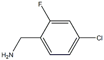 1-(4-chloro-2-fluorophenyl)methanamine Struktur