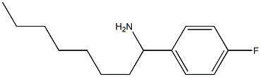 1-(4-fluorophenyl)octan-1-amine Struktur