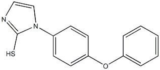 1-(4-phenoxyphenyl)-1H-imidazole-2-thiol Struktur