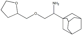 1-(adamantan-1-yl)-2-(oxolan-2-ylmethoxy)ethan-1-amine Struktur