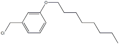 1-(chloromethyl)-3-(octyloxy)benzene Struktur