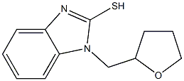 1-(oxolan-2-ylmethyl)-1H-1,3-benzodiazole-2-thiol Struktur