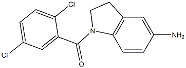 1-[(2,5-dichlorophenyl)carbonyl]-2,3-dihydro-1H-indol-5-amine Struktur