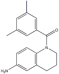 1-[(3,5-dimethylphenyl)carbonyl]-1,2,3,4-tetrahydroquinolin-6-amine Struktur