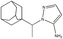 1-[1-(1-adamantyl)ethyl]-1H-pyrazol-5-amine Struktur