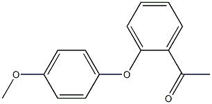 1-[2-(4-methoxyphenoxy)phenyl]ethan-1-one Structure