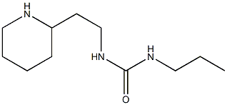 1-[2-(piperidin-2-yl)ethyl]-3-propylurea Struktur