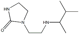 1-{2-[(3-methylbutan-2-yl)amino]ethyl}imidazolidin-2-one Struktur