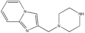 1-{imidazo[1,2-a]pyridin-2-ylmethyl}piperazine Struktur