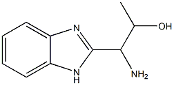 1-amino-1-(1H-1,3-benzodiazol-2-yl)propan-2-ol Struktur