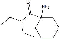 1-amino-N,N-diethylcyclohexanecarboxamide Struktur