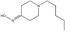 1-pentylpiperidin-4-one oxime Struktur