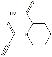 1-propioloylpiperidine-2-carboxylic acid Struktur