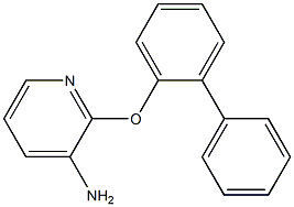 2-(1,1'-biphenyl-2-yloxy)pyridin-3-amine Struktur