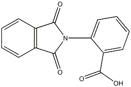 2-(1,3-dioxo-1,3-dihydro-2H-isoindol-2-yl)benzoic acid Struktur