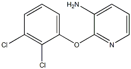 2-(2,3-dichlorophenoxy)pyridin-3-amine Struktur