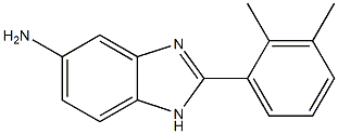 2-(2,3-dimethylphenyl)-1H-1,3-benzodiazol-5-amine Struktur