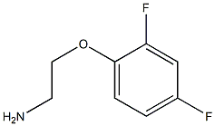 2-(2,4-difluorophenoxy)ethanamine Struktur